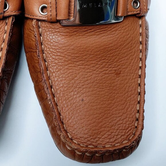 Antonio Melani Fenway Leather Slip On Loafers 7M - Picture 8 of 10